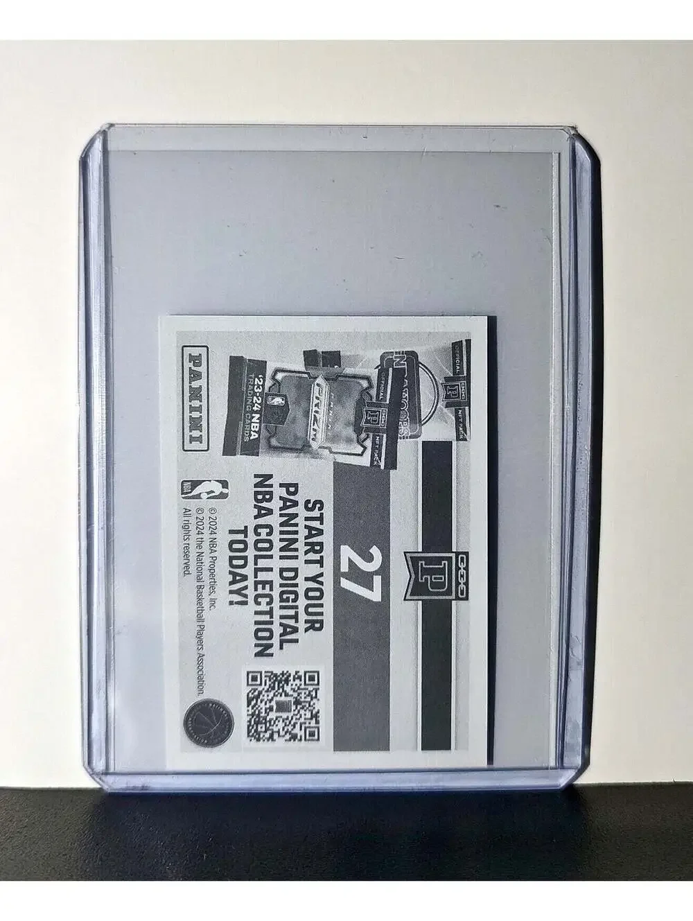 2023-24 NBA Champions 2024-25 Panini NBA #27 Sticker Card